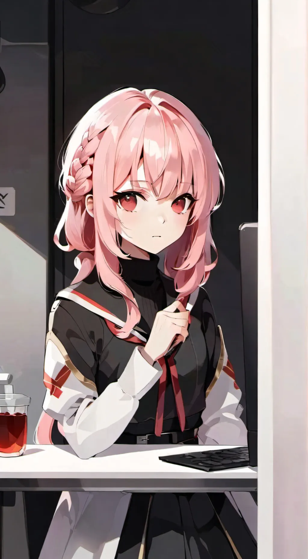 ai character: Анечка background