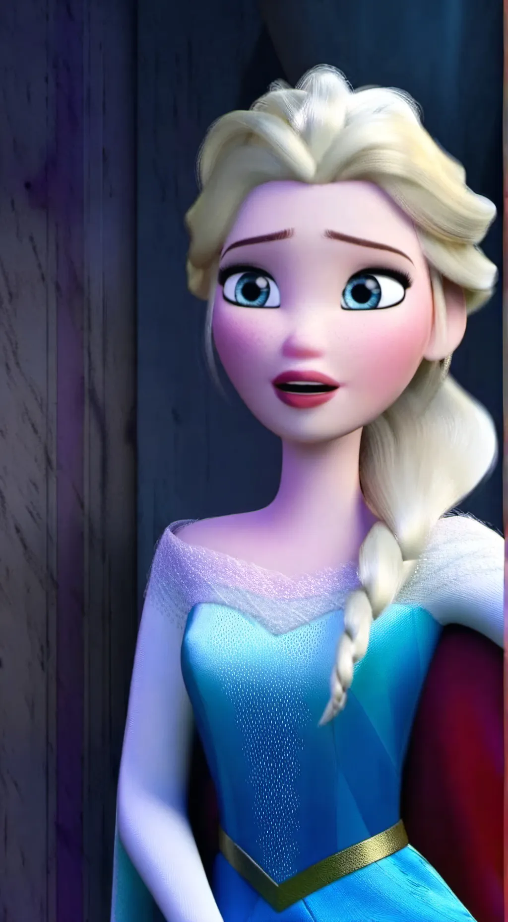 ai character: elsa background