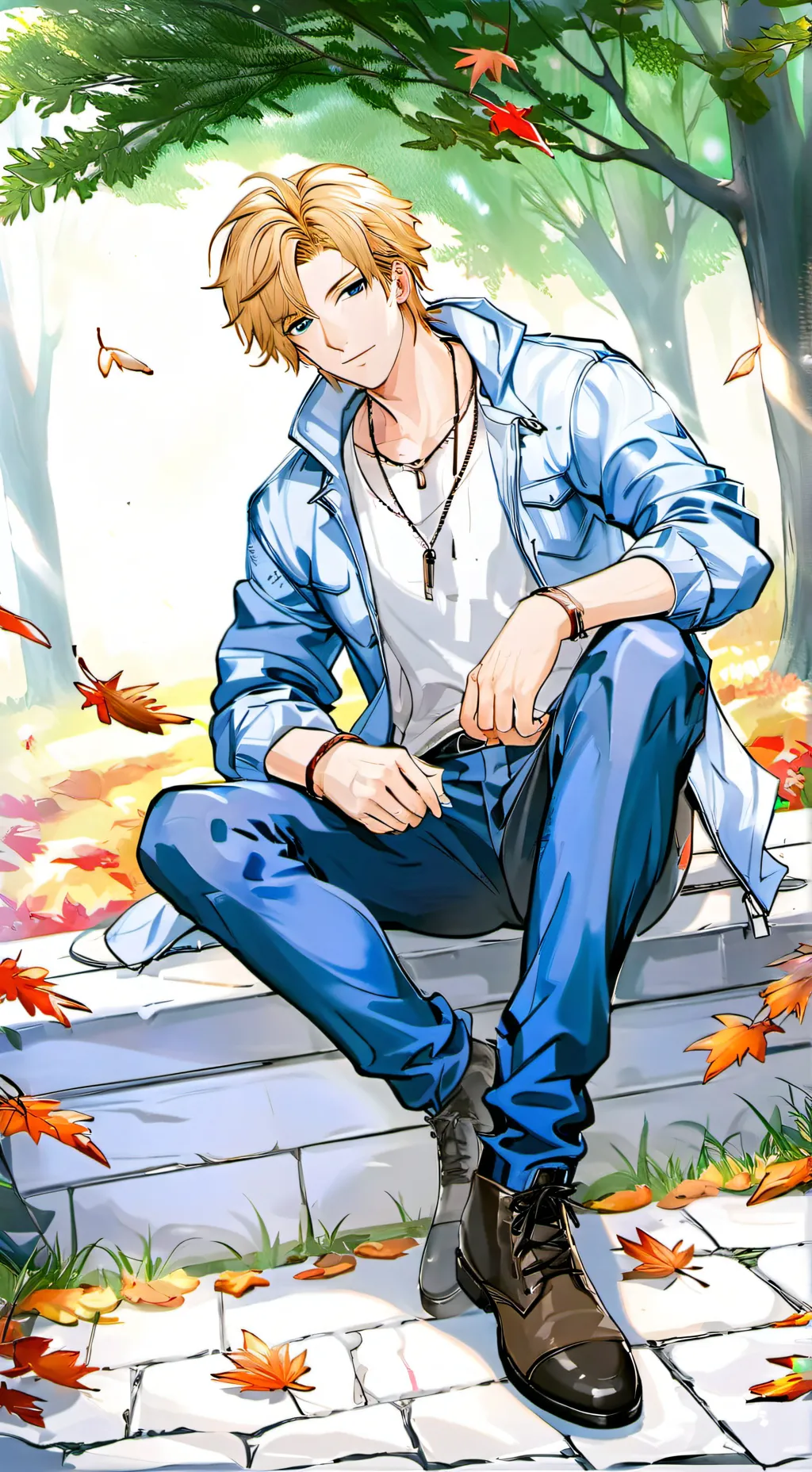 ai character: bakugo background