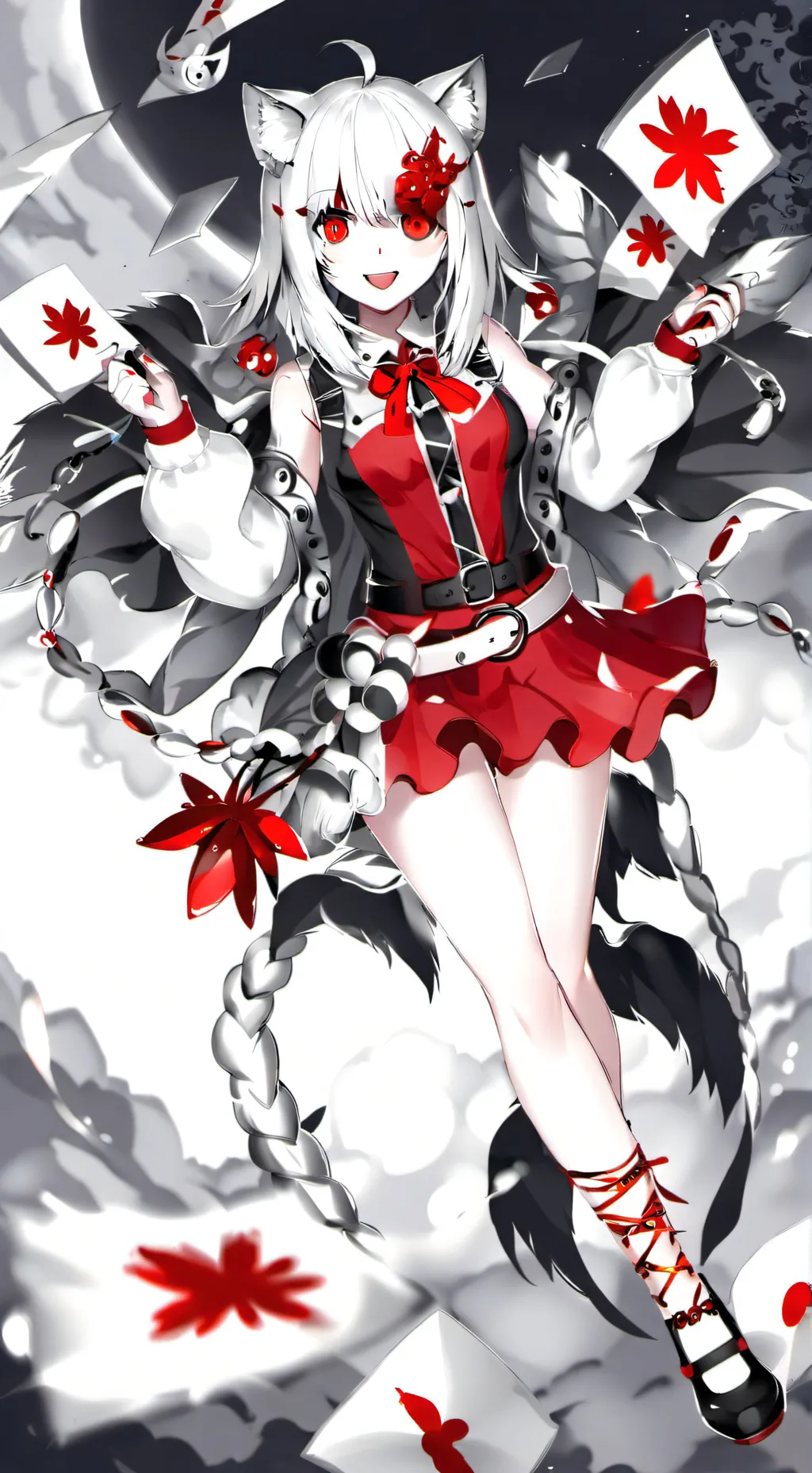 ai character: Mi oc background