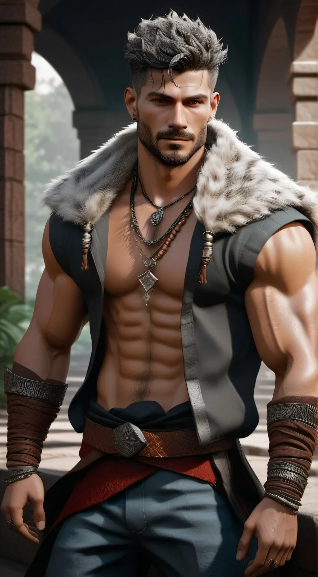 ai character: Luke background