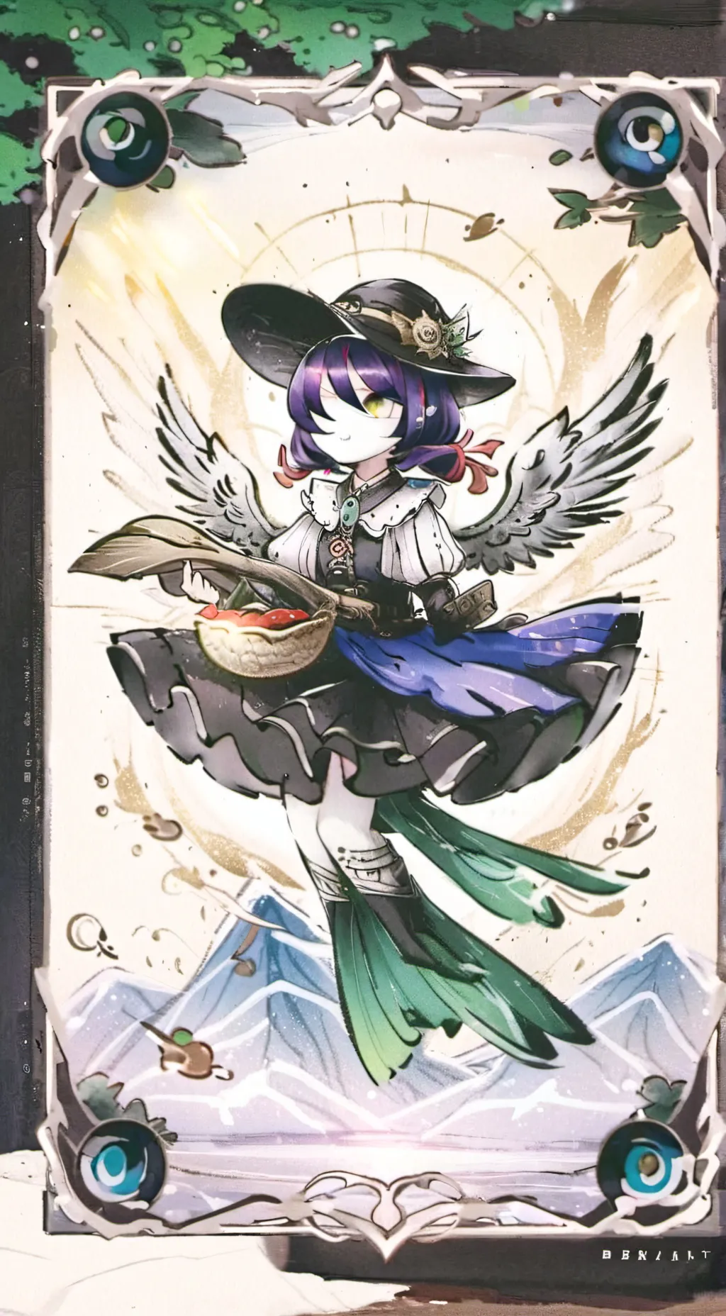 ai character: dbz background