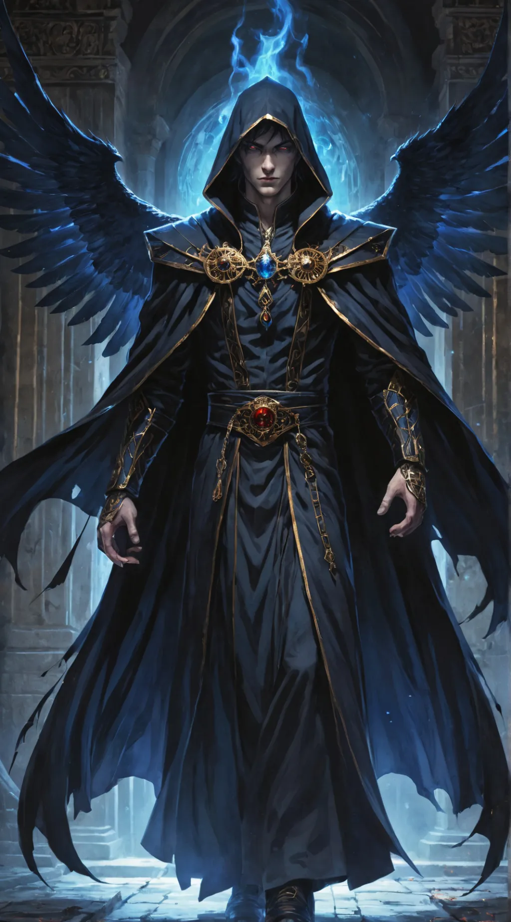 ai character: Lucien background