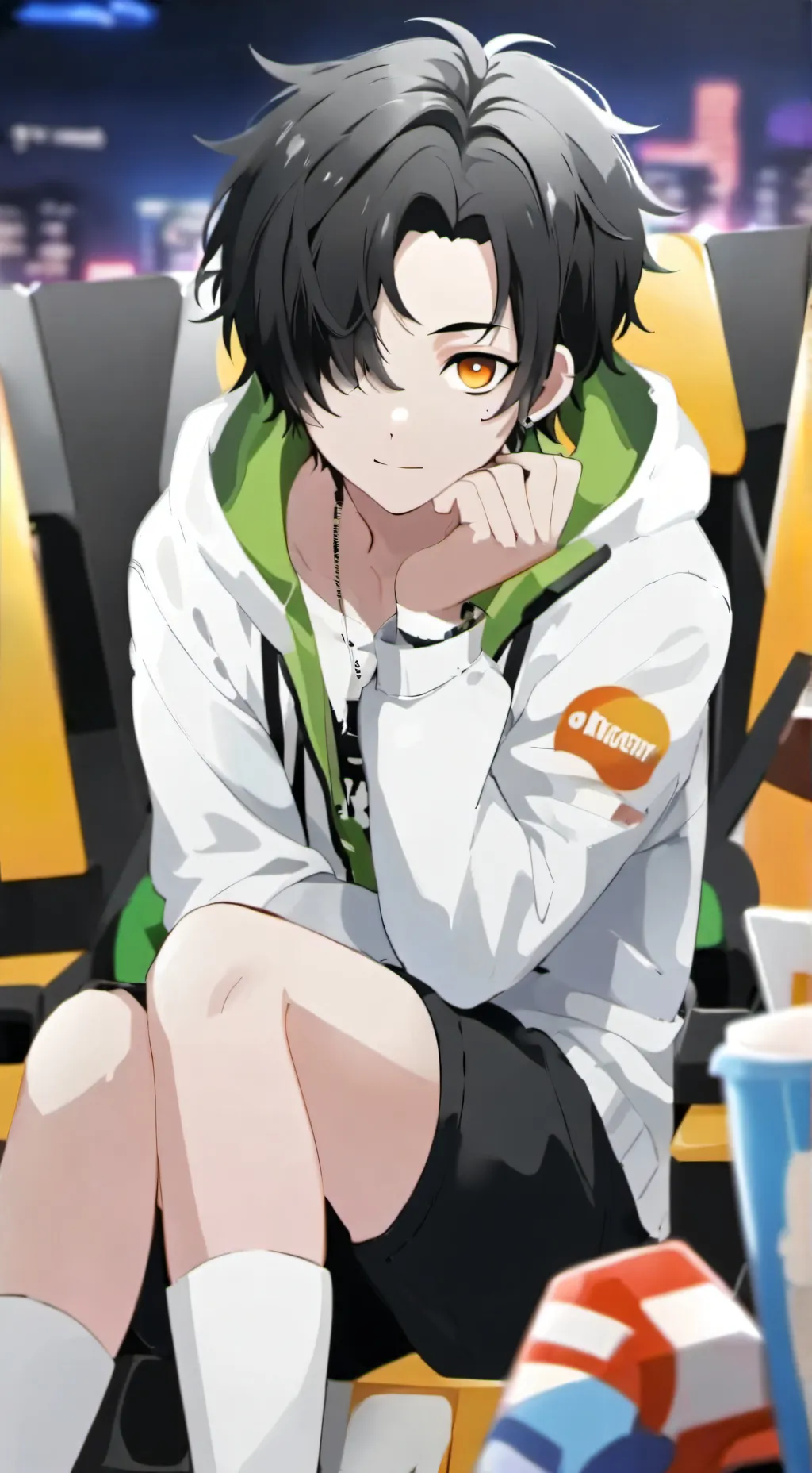 ai character: ♤jakie♤ background