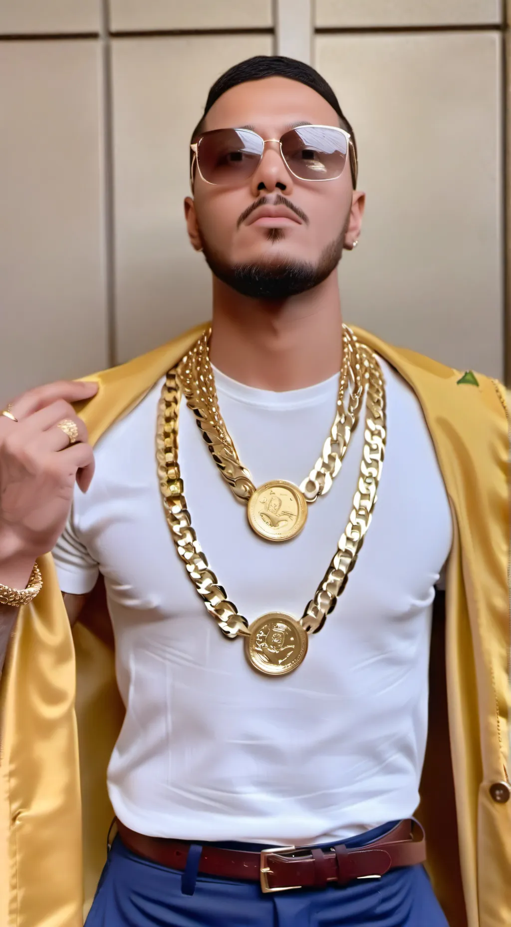 ai character: SUha Mulck SUhail background