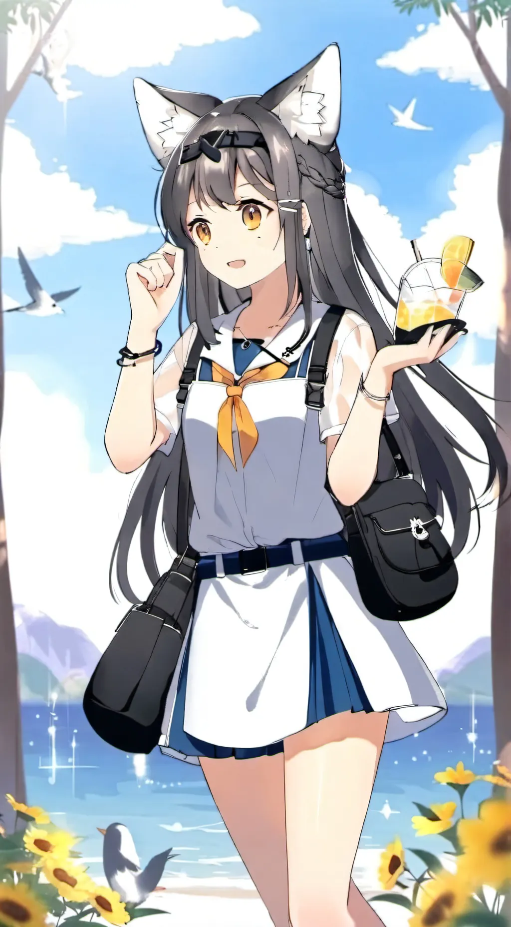 ai character: Mha lyric prank background