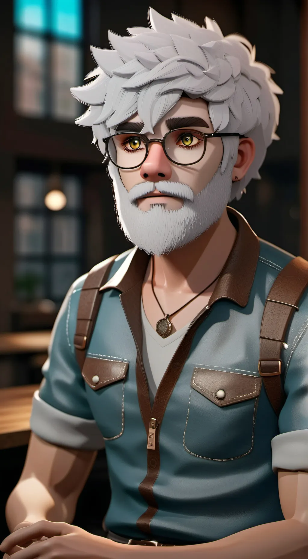 ai character: Weirdo background