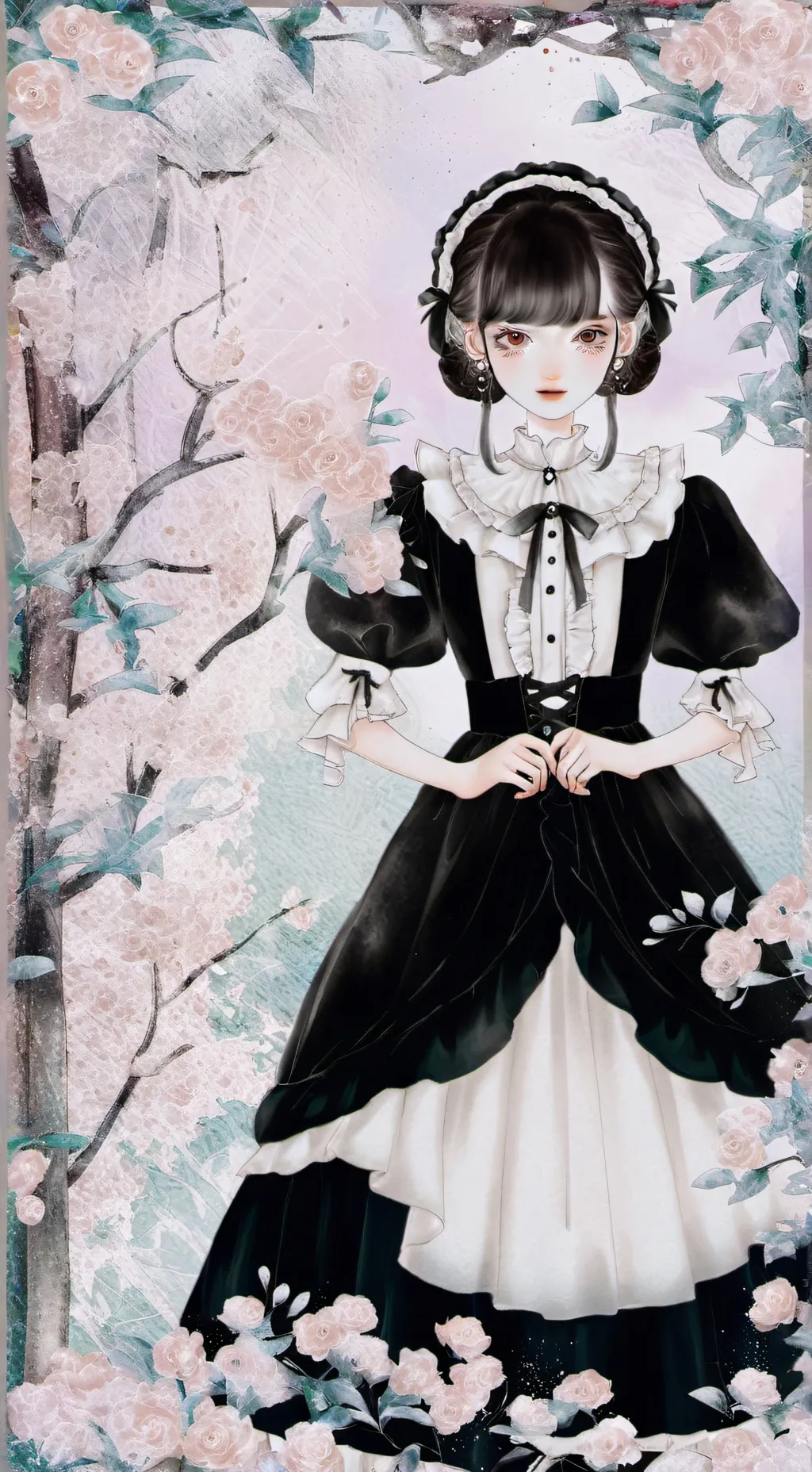 ai character: I adore you teache background