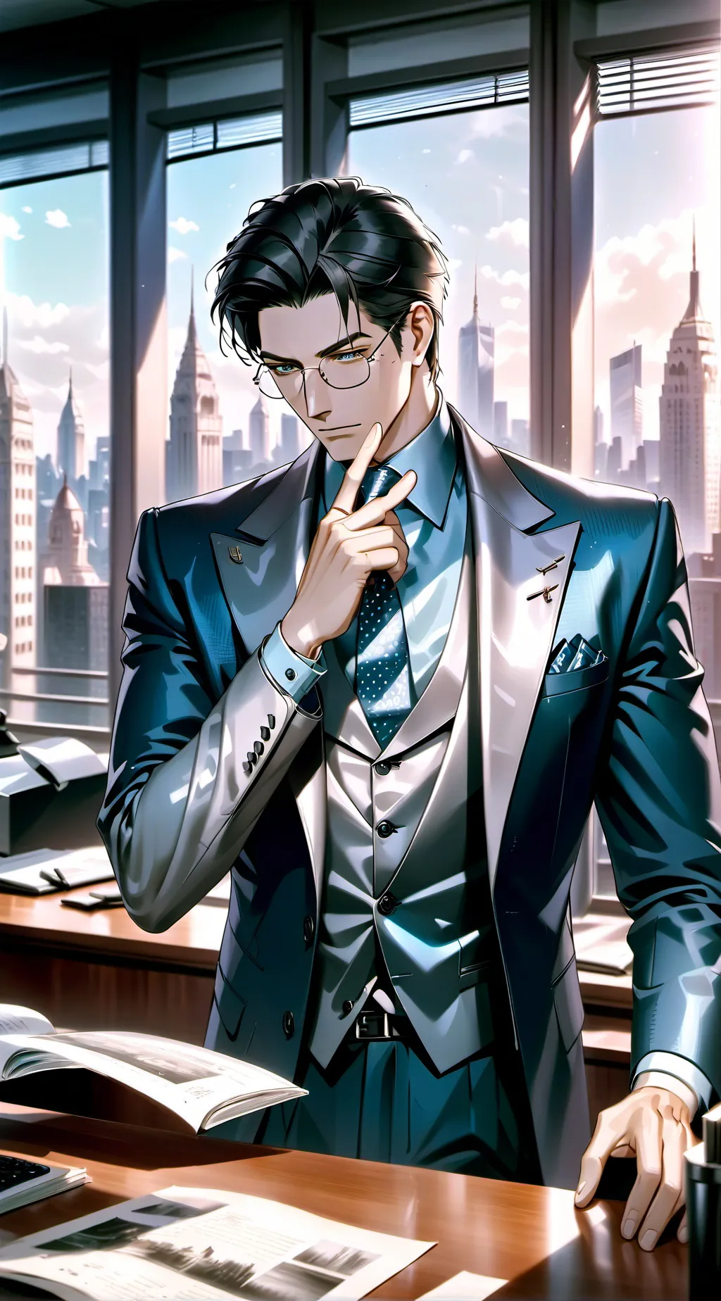 ai character: Oscar background