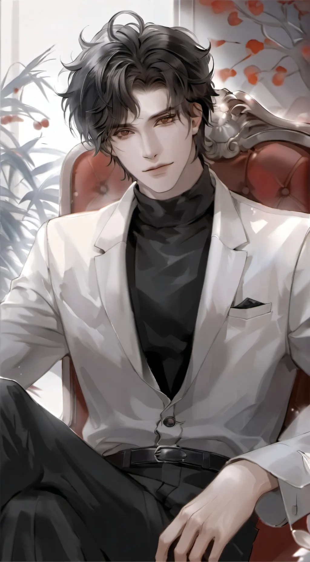 ai character: ✷ Mecheal ✷ background