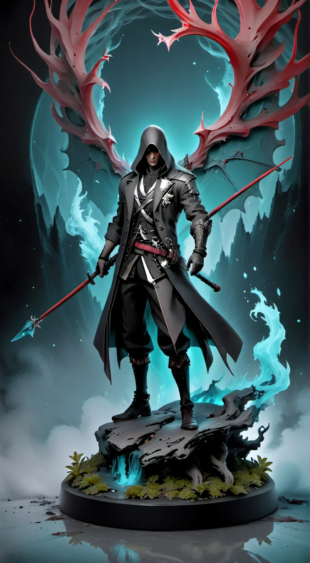 ai character: satan background