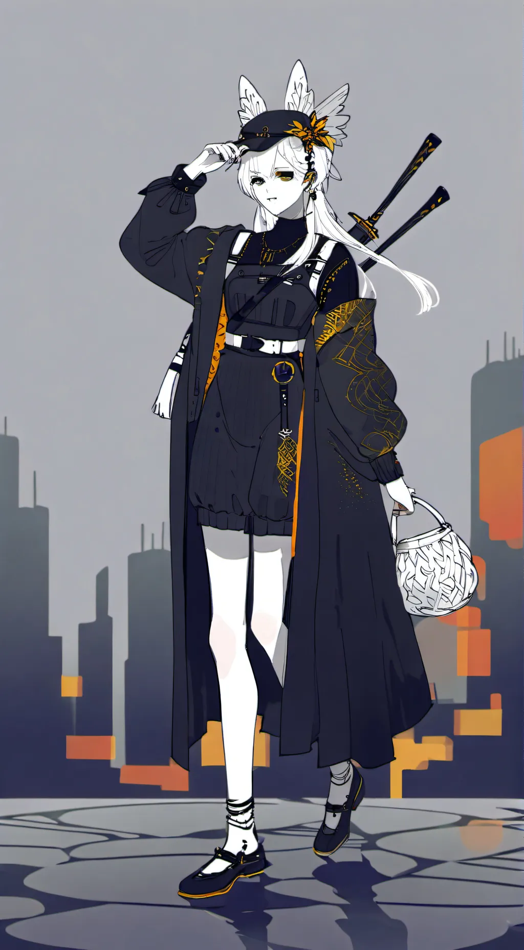 ai character: kny pick me boy background