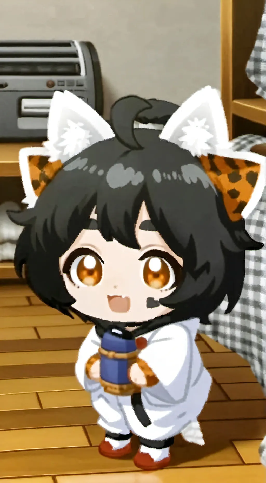 ai character: The Bebe Neko Bari background