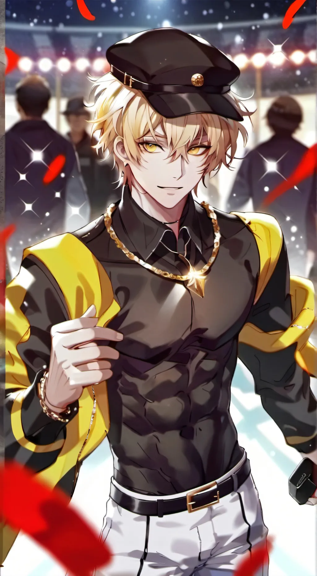 ai character: Kai  background