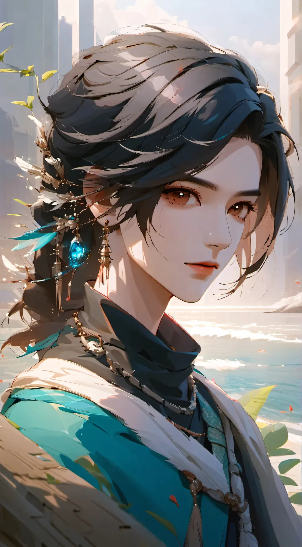 ai character: bakugo x you background