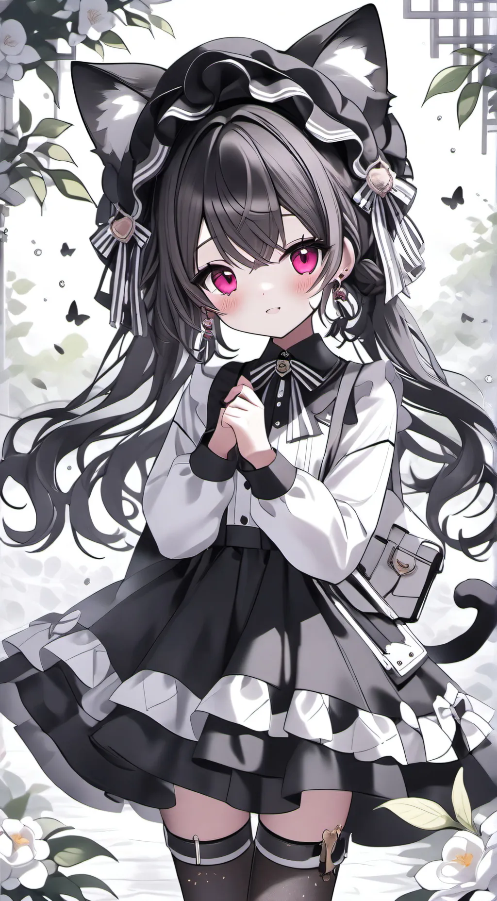 ai character: Mama Neko background
