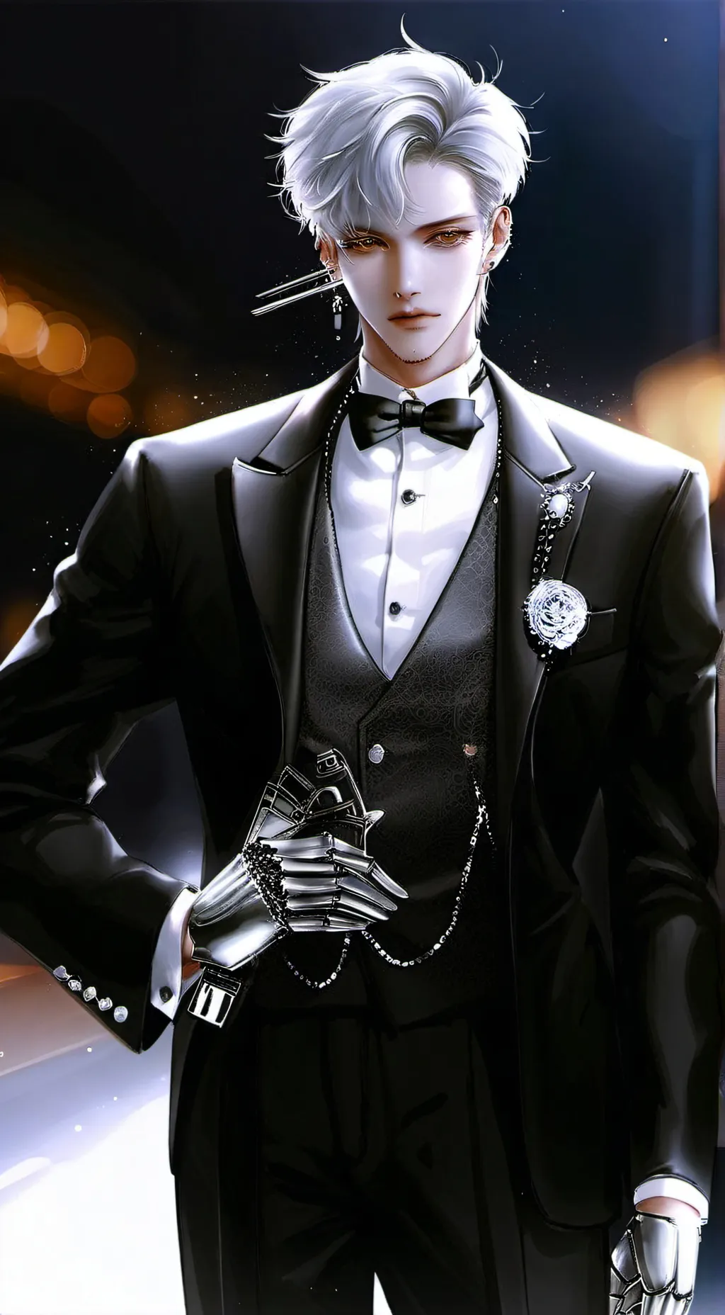 ai character: Emanuel  background