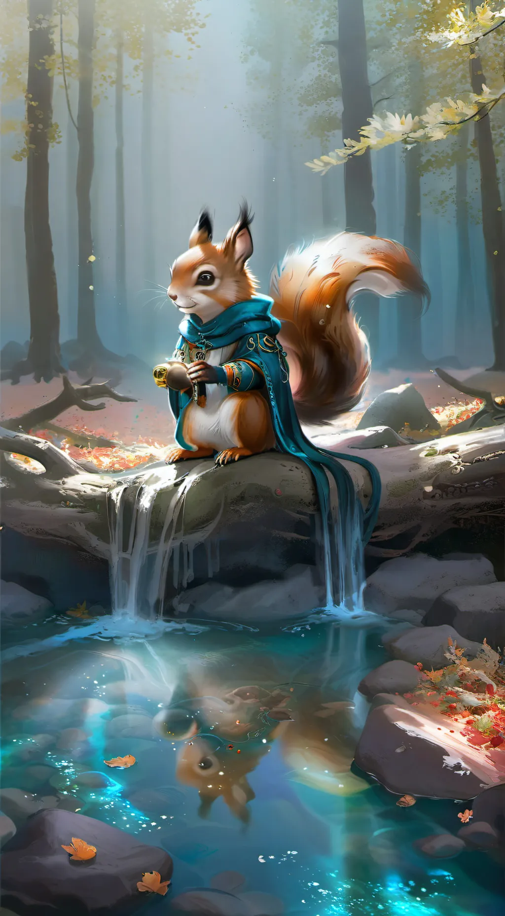 ai character:  moved au background