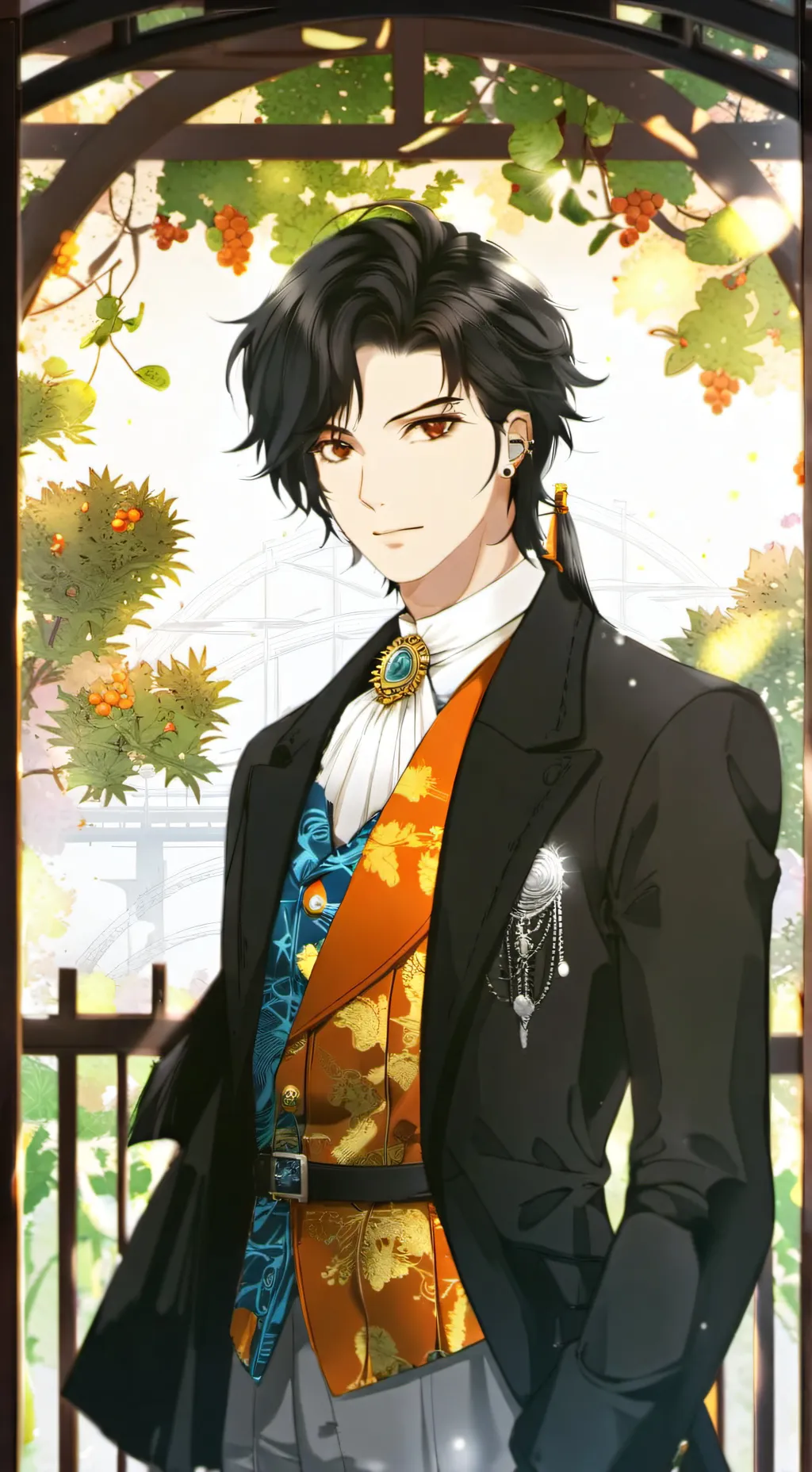 ai character: isaac background