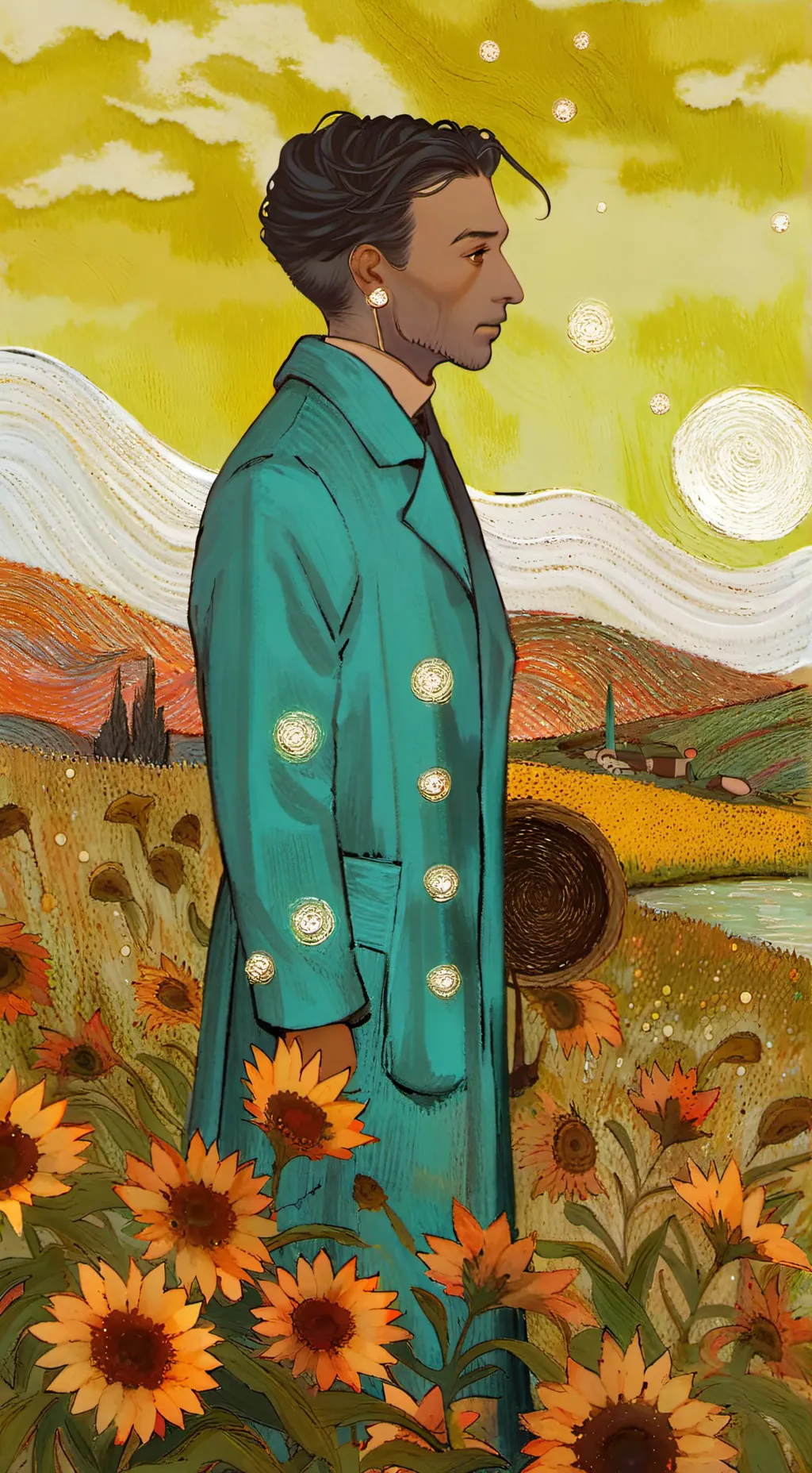 ai character: Cameron kweller background