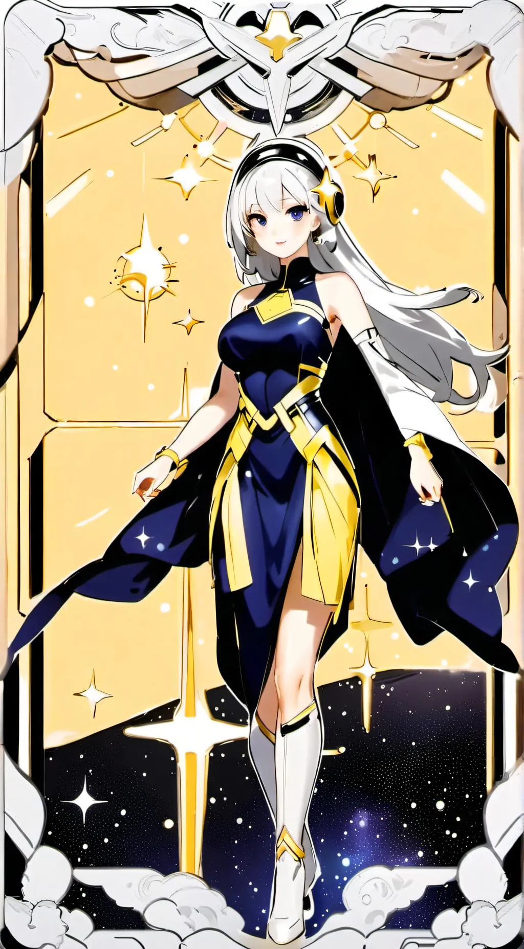 ai character: Aria background