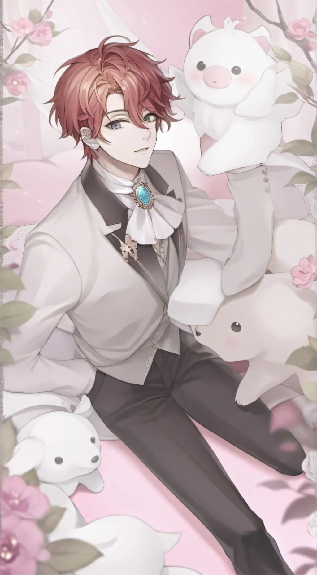 ai character: Ash background