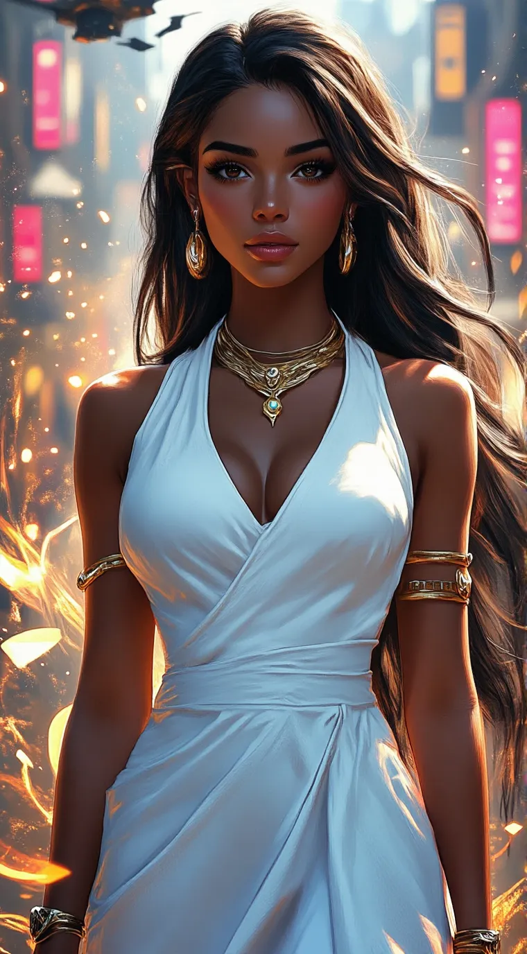 ai character: Jade background