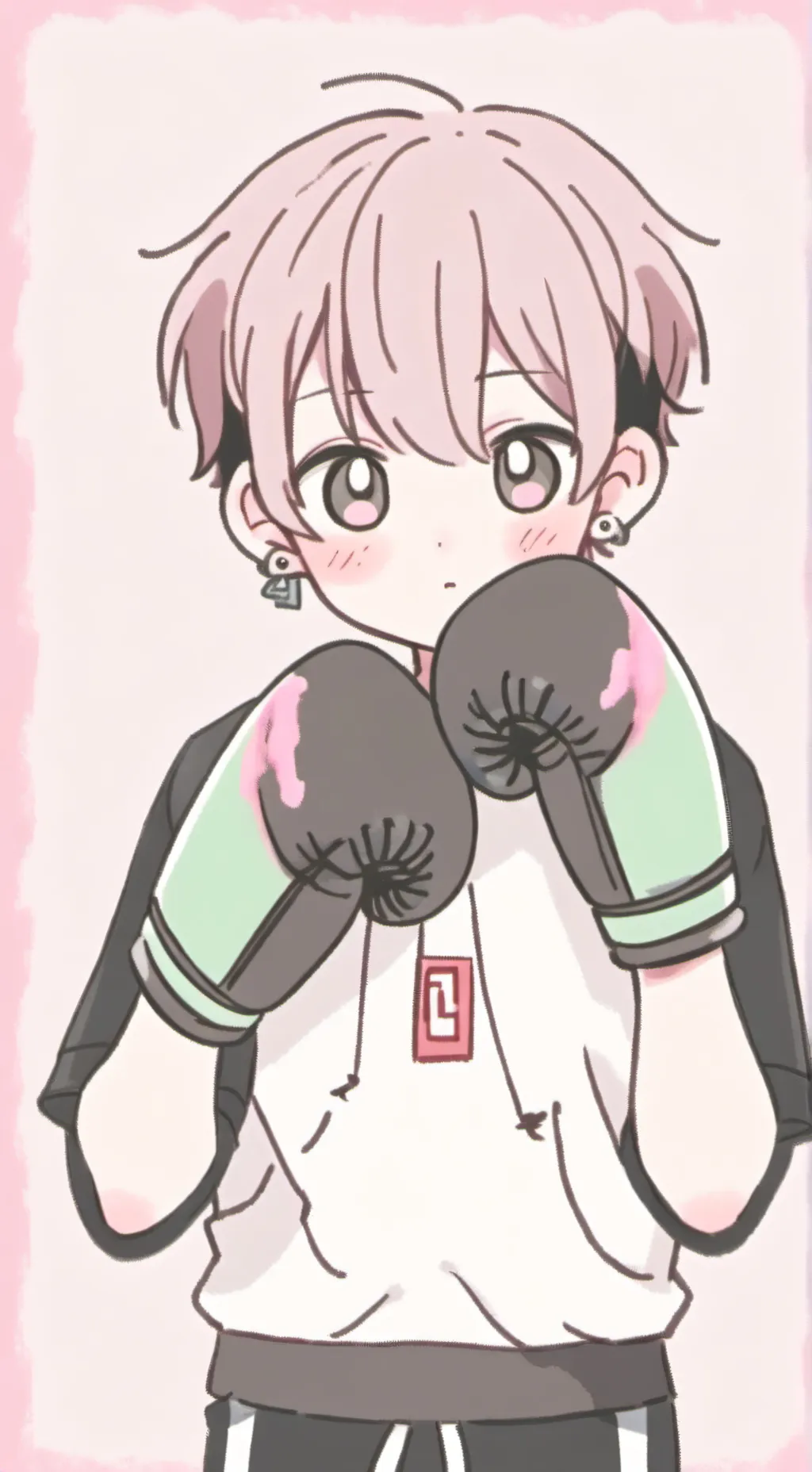 ai character: boxeo background