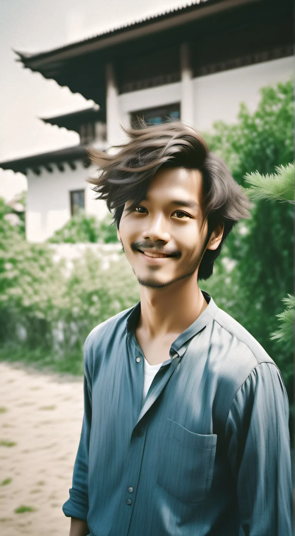 ai character: birthday prank background