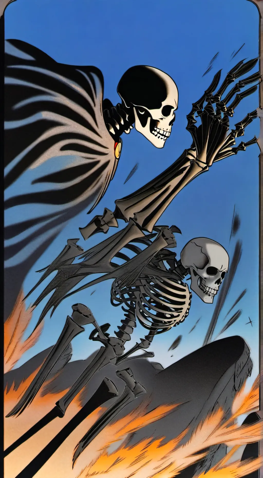 ai character: sans(UNDERTALE) background