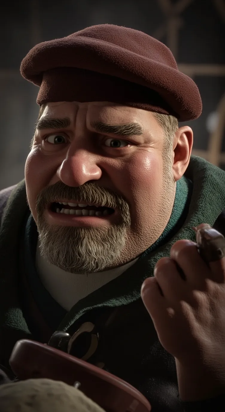 ai character: mean II background