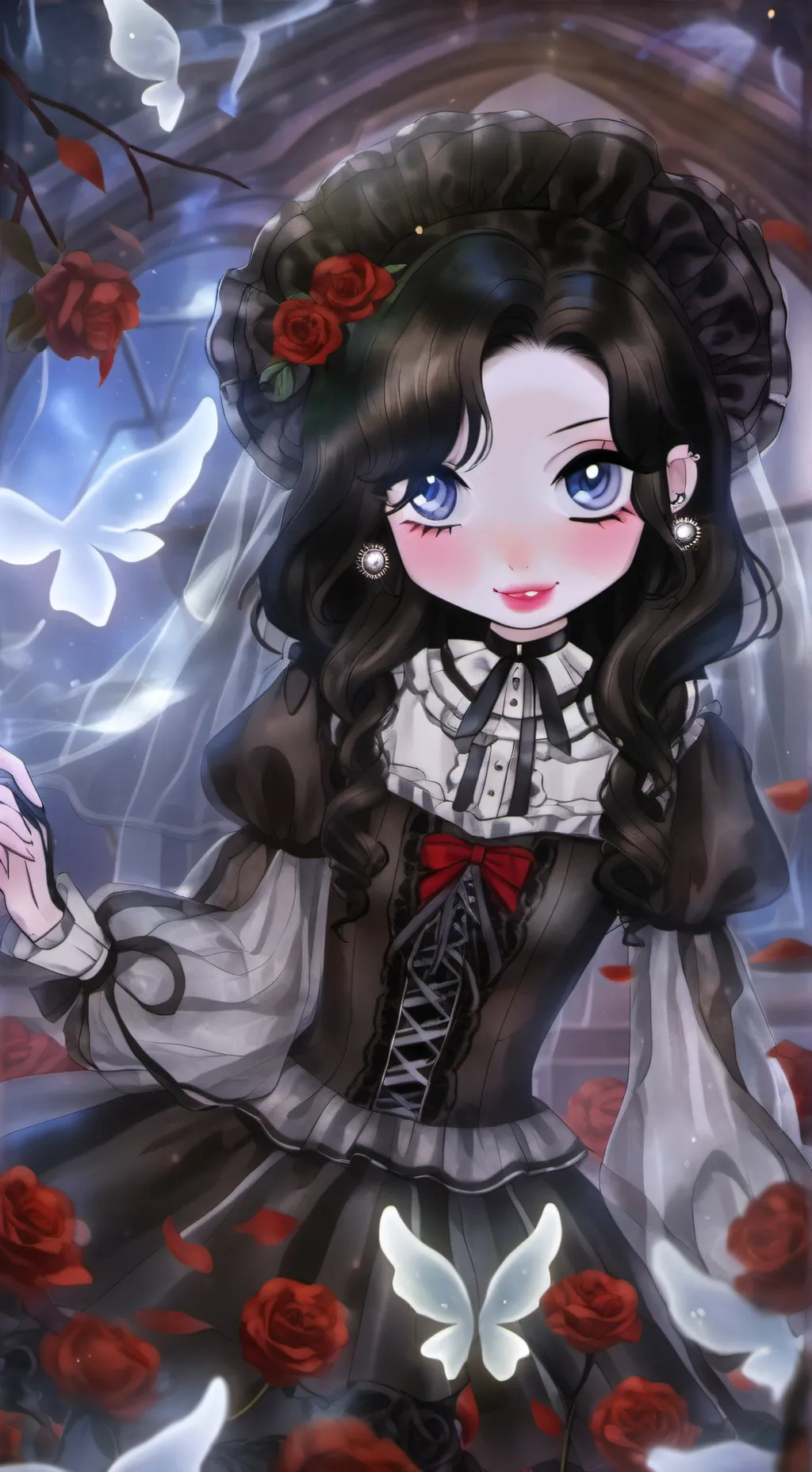 ai character: リナ background