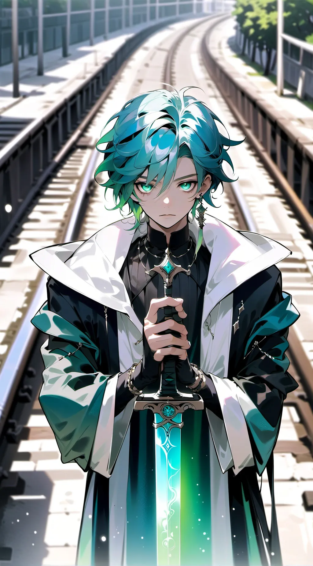 ai character: Dead Rails background