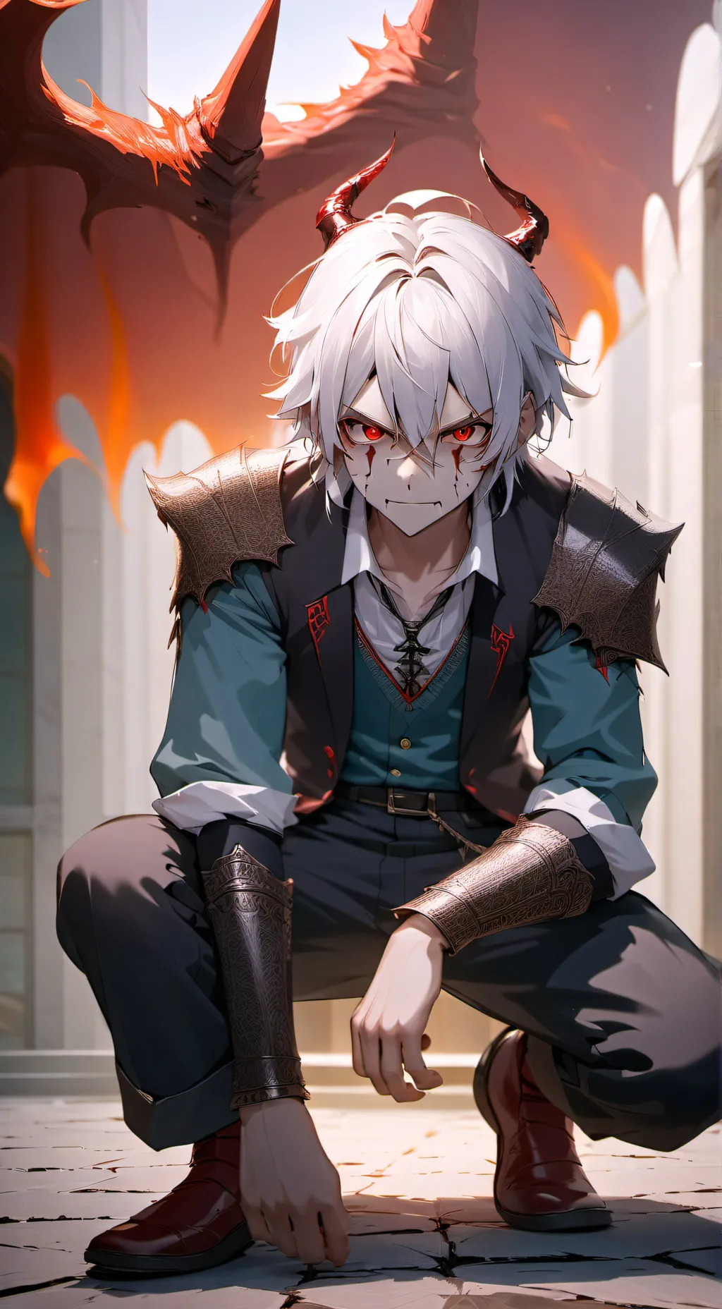 ai character: ⚠️ • Freimos • 🔥 background