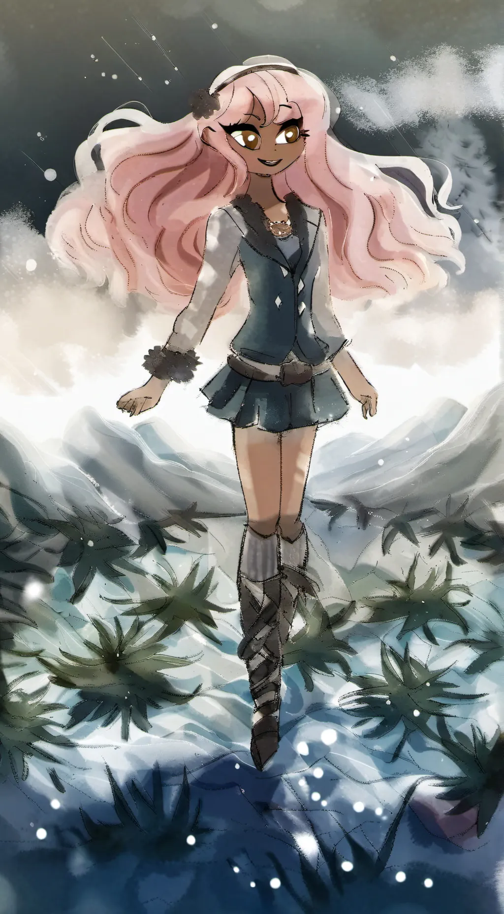 ai character: Allison  background