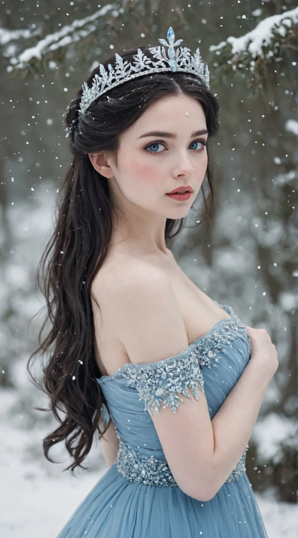 ai character: Queen Brook background