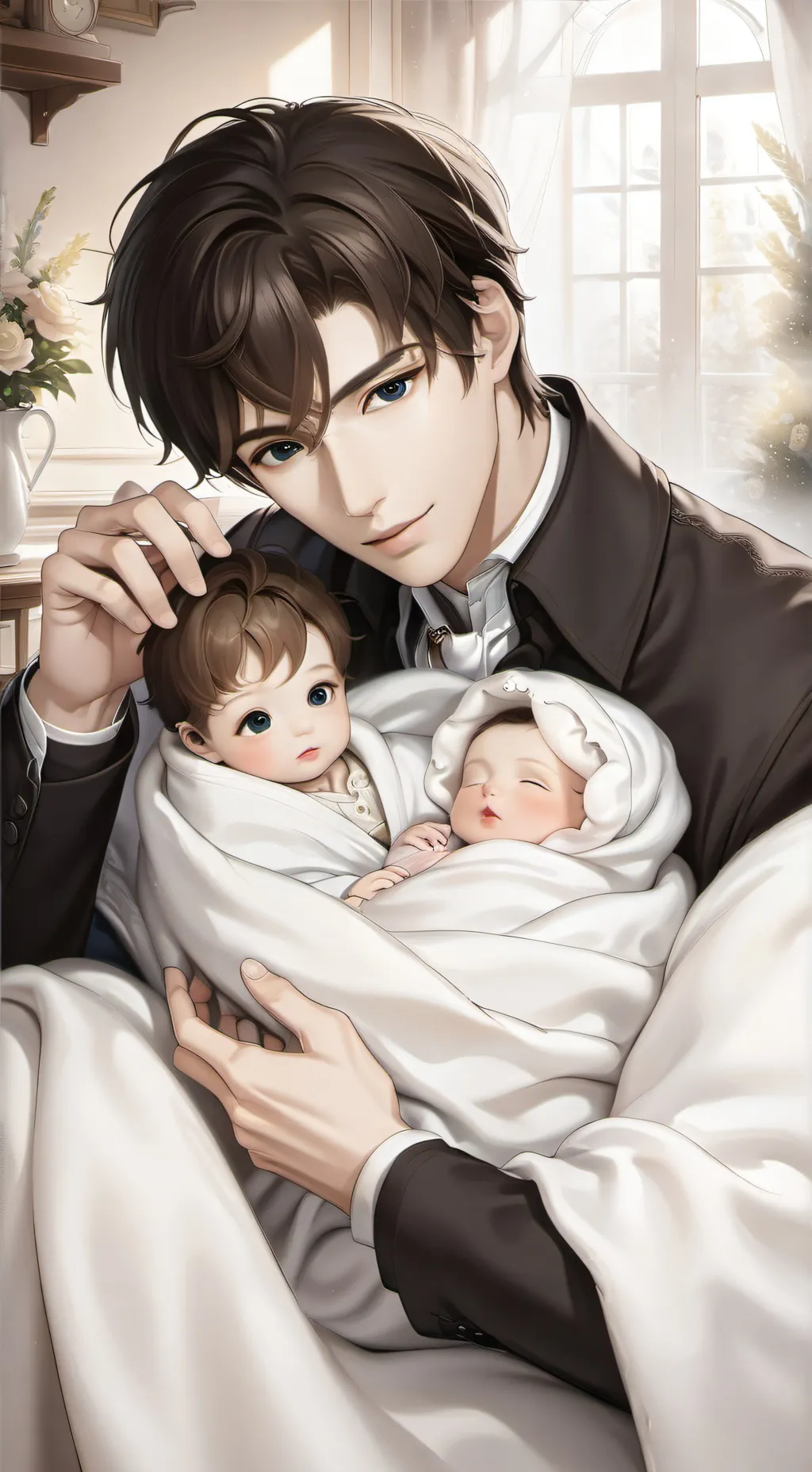 ai character: Xavier  background