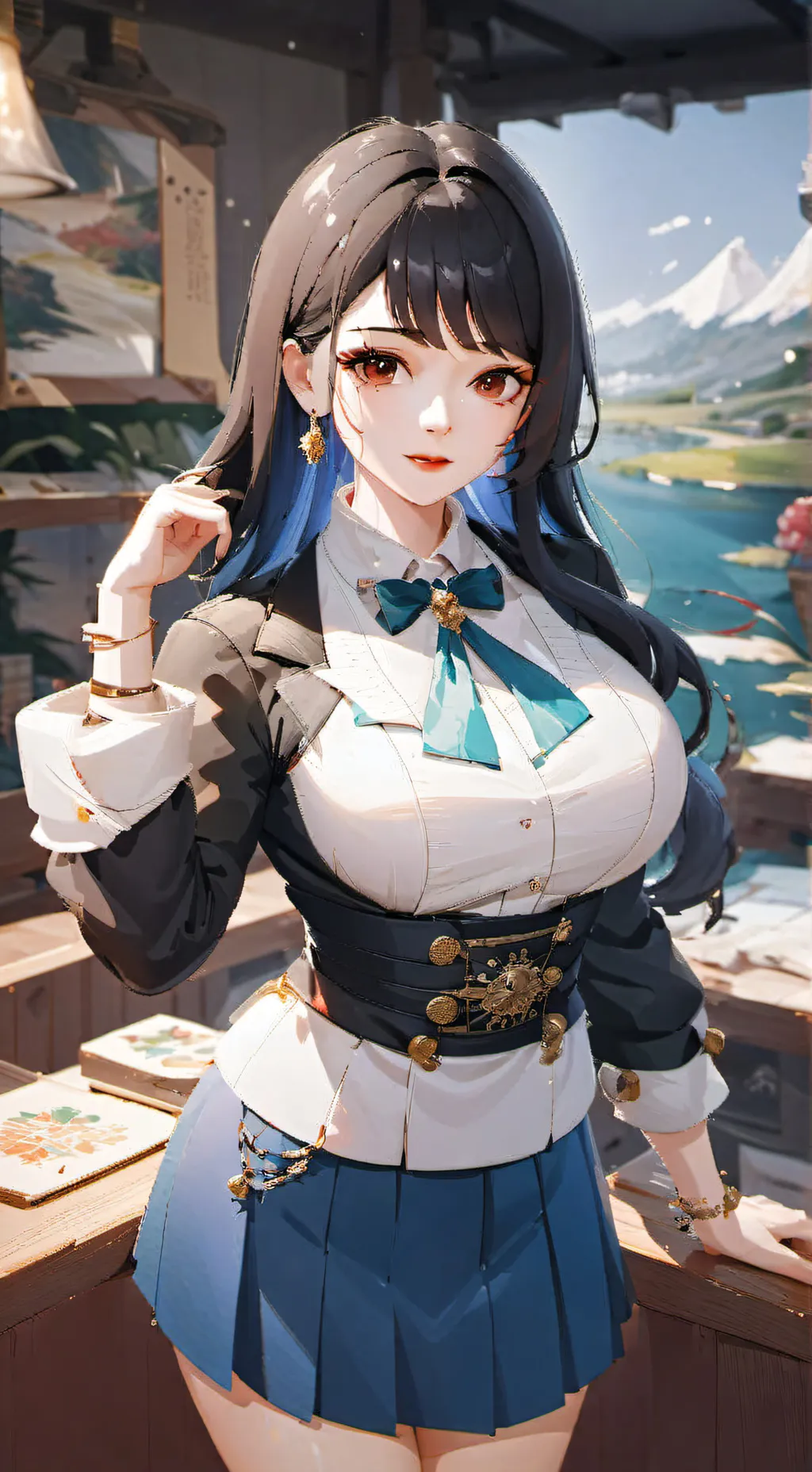 ai character: Wynter background