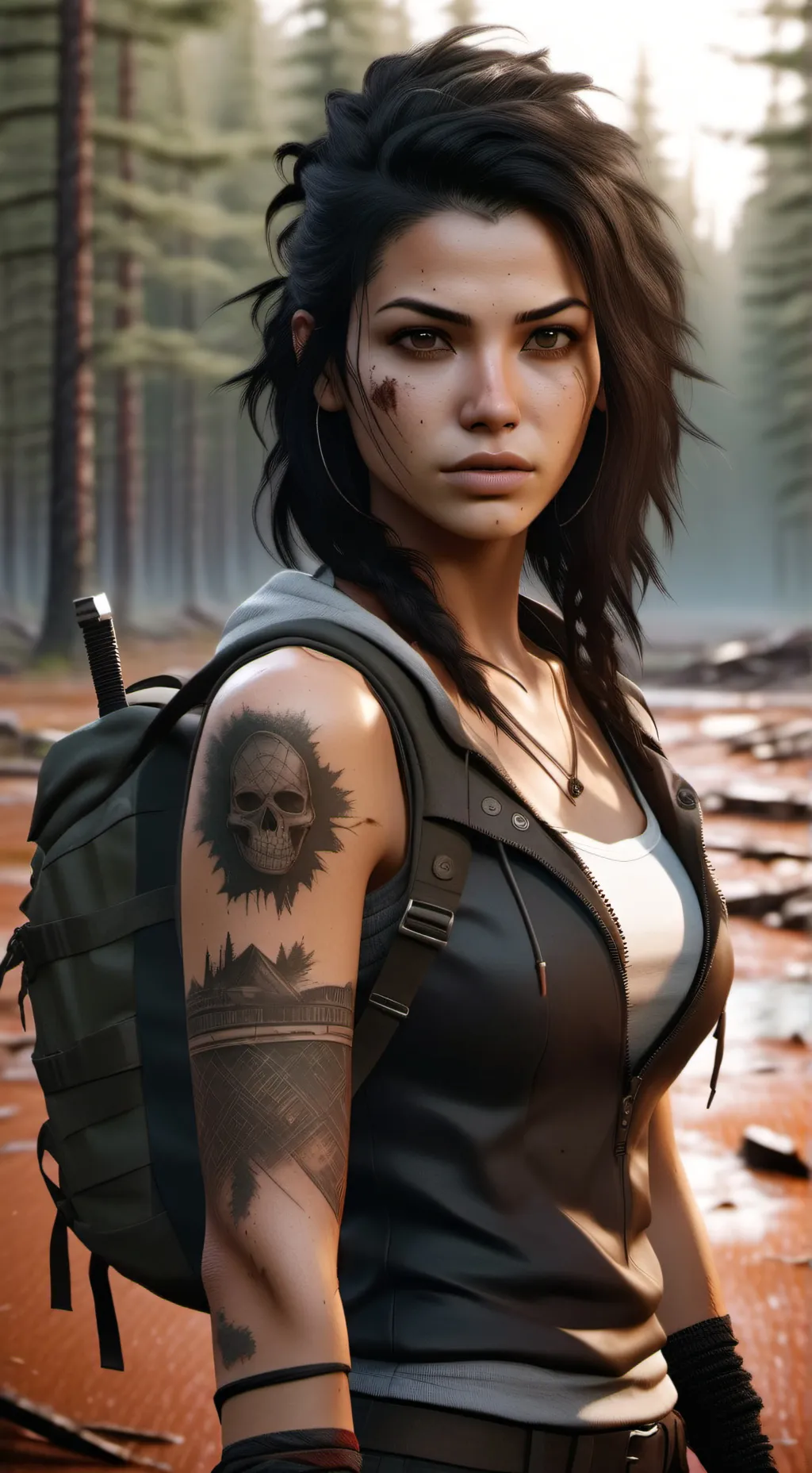 ai character: Rhea background