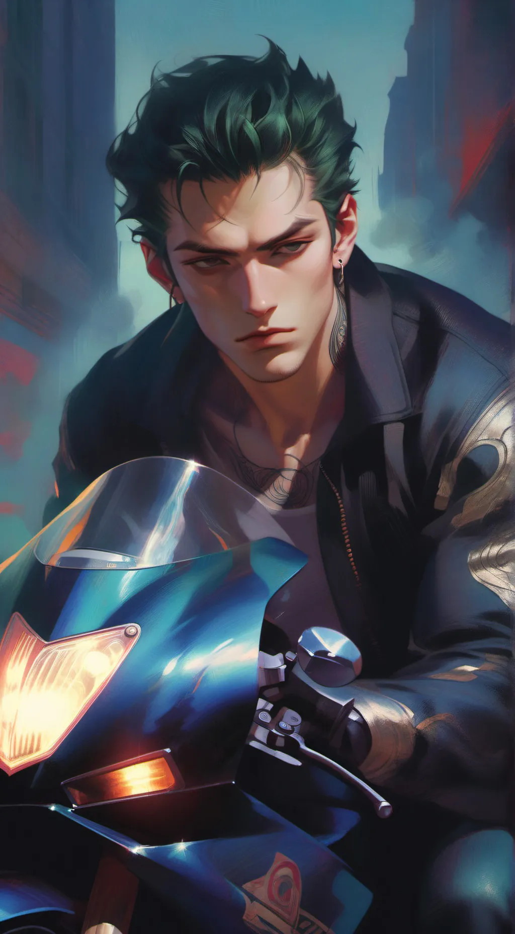 ai character: Xion background