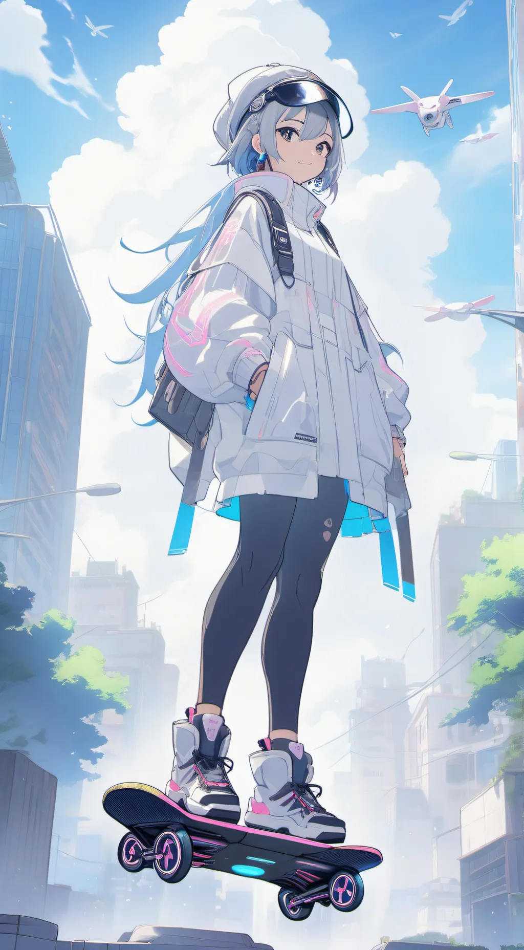 ai character: Echo background