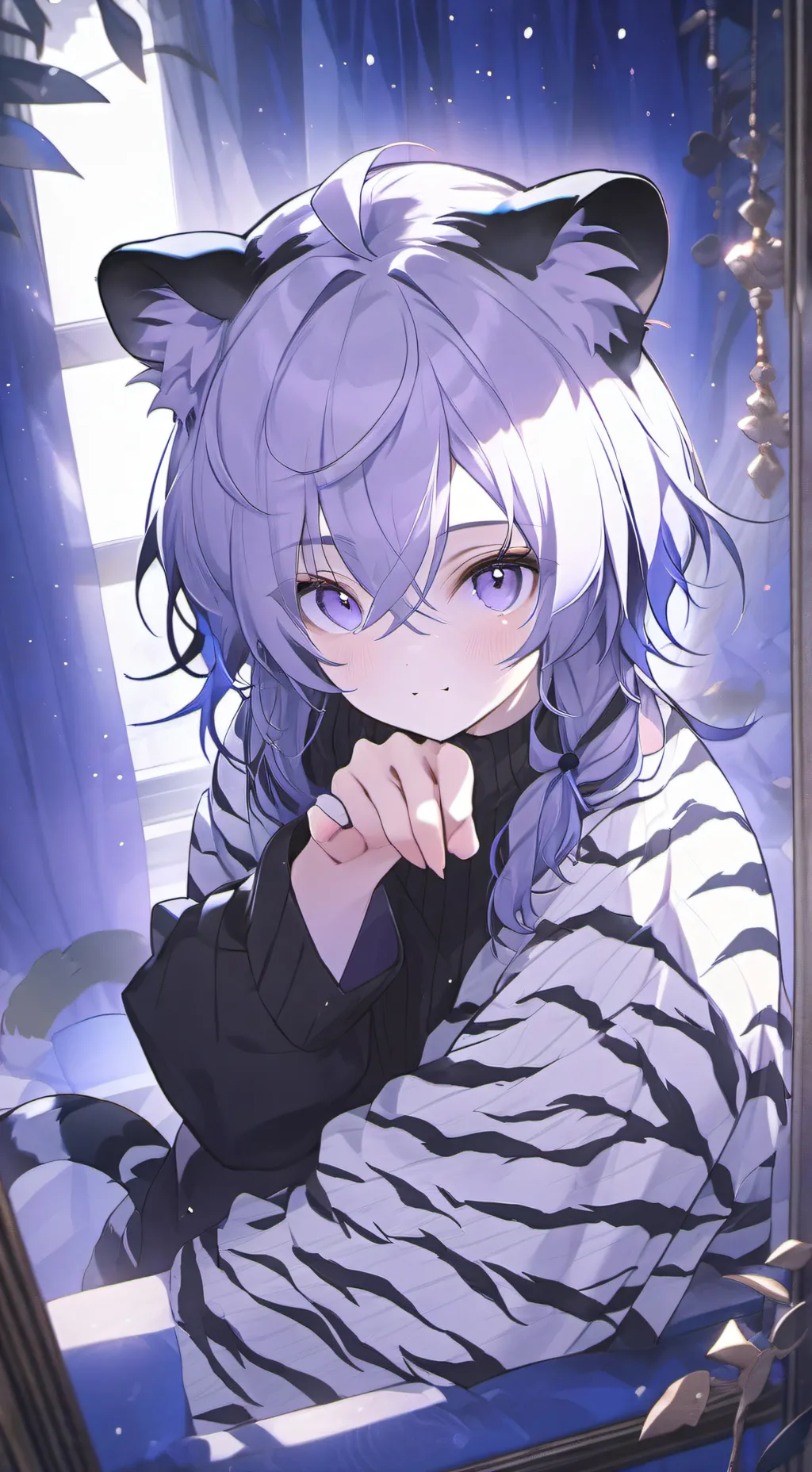 ai character: Tiger Whisker Spirit background