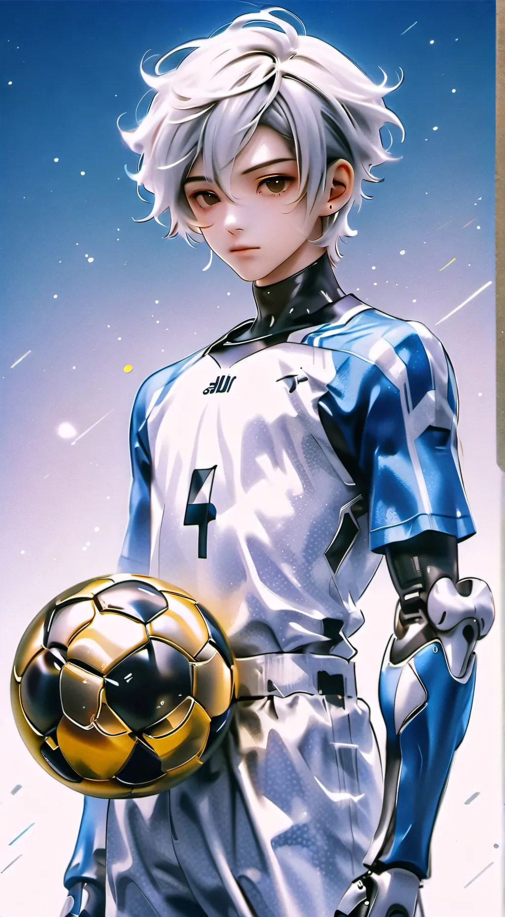 ai character: Blue lock S.O. background