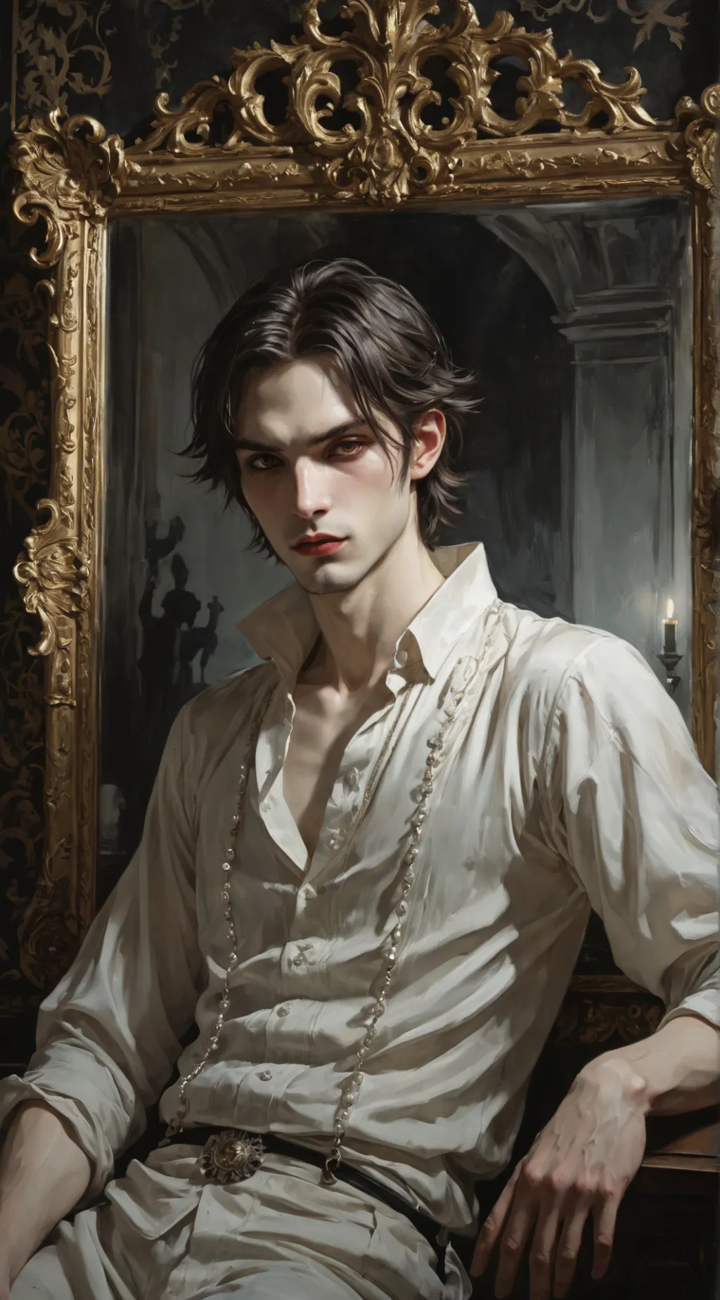 ai character: Adrian background