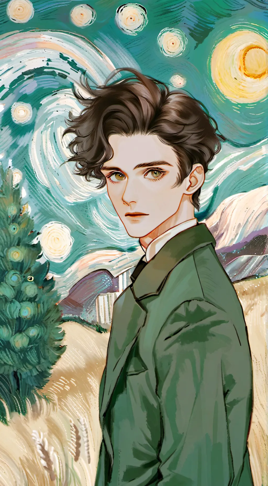 ai character: Zeke background