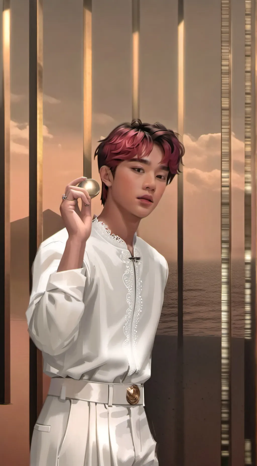 ai character: Daven🥀🥀 background