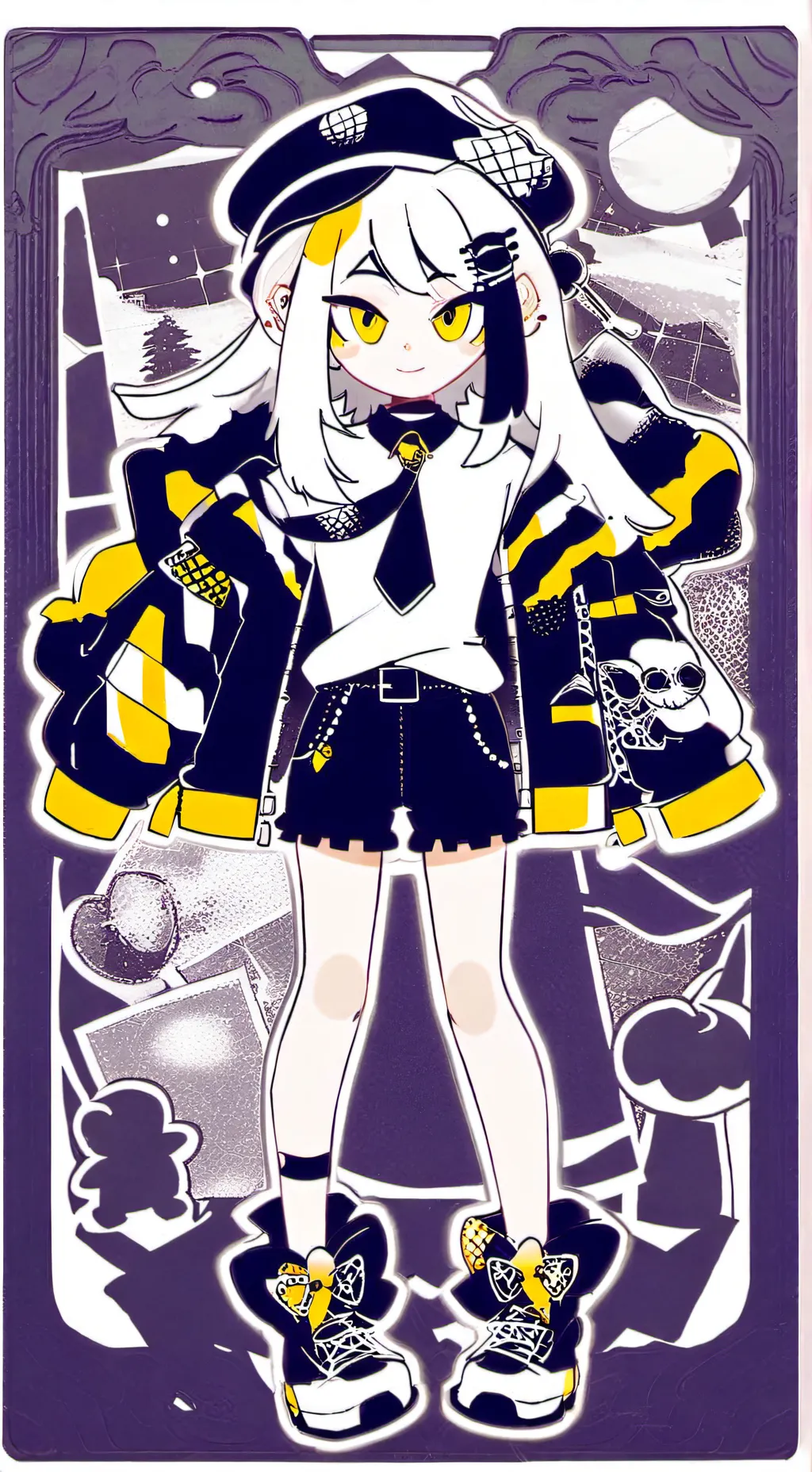 ai character: Marie background