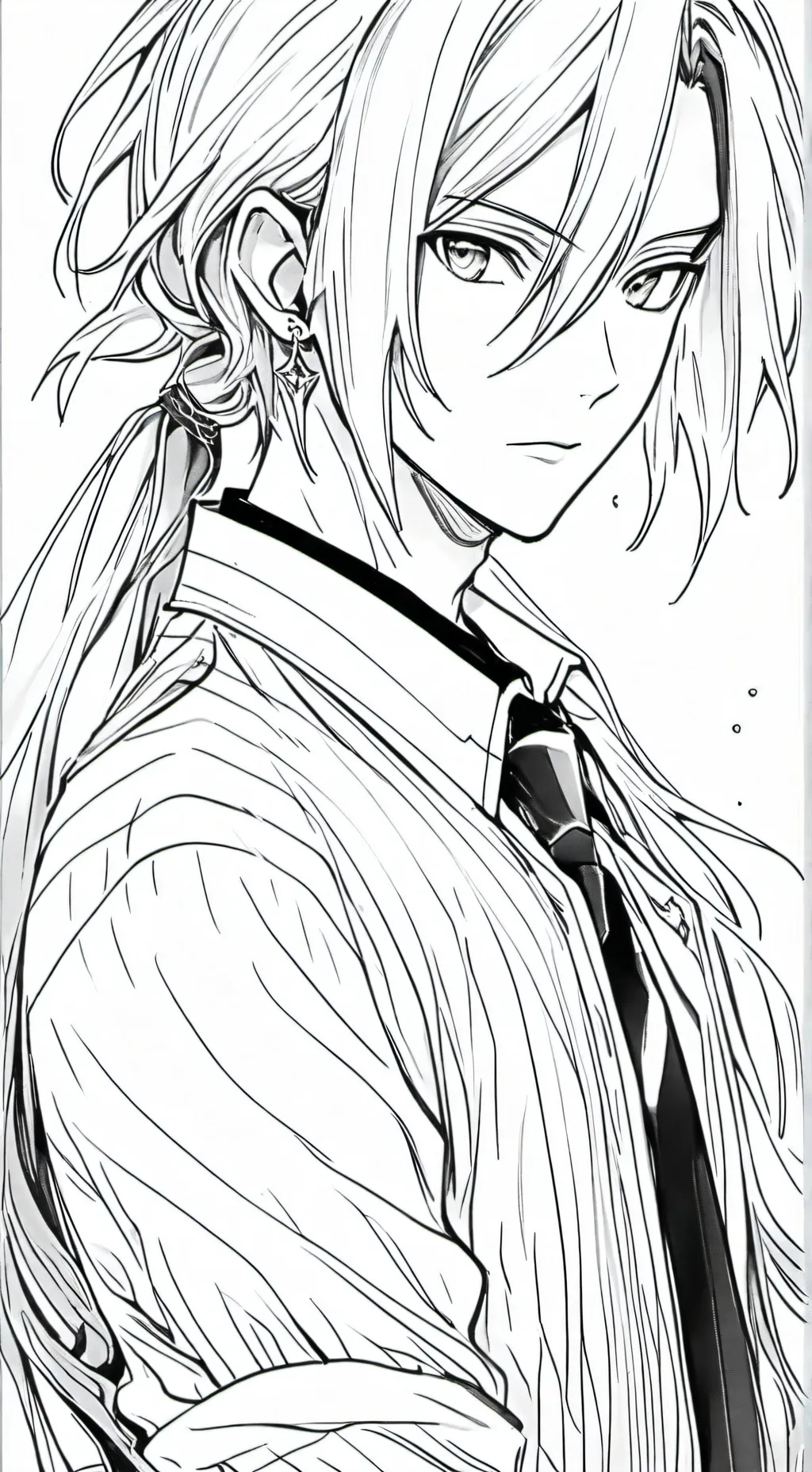 ai character: lake background