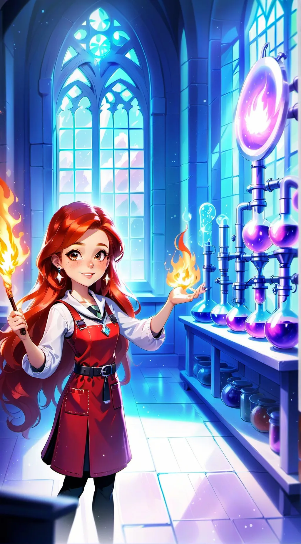 ai character: Lyra background