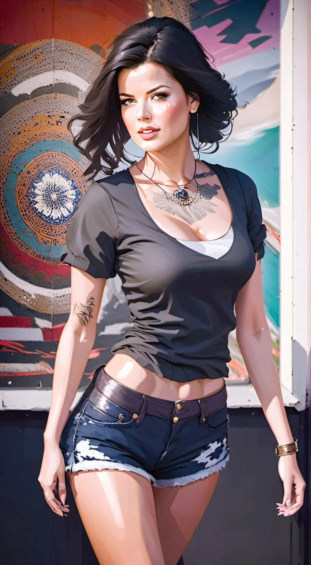 ai character: Bianca Patrick background